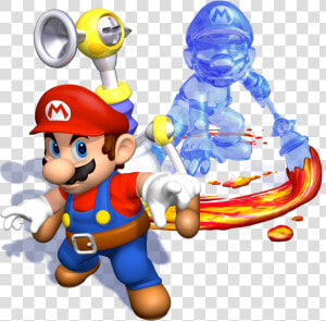 Super Mario Sunshine Promo Clipart   Png Download   Mario Super Mario Sunshine  Transparent Png