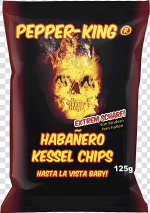 Pepper King Habanero Chips  HD Png Download