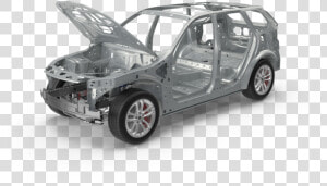 Suv Frame With Chassis   Dacia Duster  HD Png Download