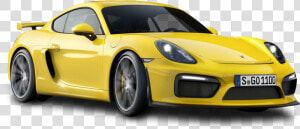 Yellow Porsche Cayman Gt4 Car Png Image   Porsche Cayman Gt4 Png  Transparent Png