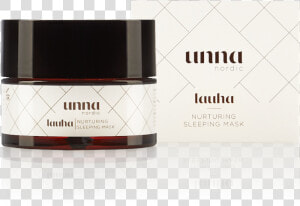 Lauha Nurturing Sleeping Face Mask Unna Nordic Glow   Cream  HD Png Download