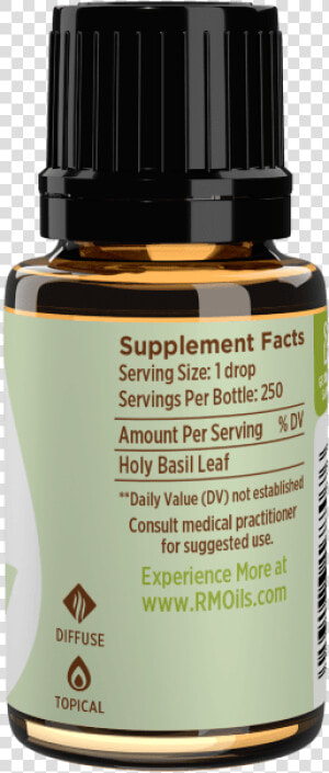 Holy Basil Essential Oil Turn   Essential Oil Frankincense Sacra  HD Png Download