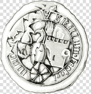 Hector Mor Maclean  12th Chief Wax Seal From 1545   Circle  HD Png Download