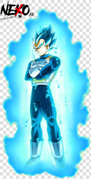 Super Saiyan Blue Vegita By Nekoar   Goku Super Saiyan Blue Aura  HD Png Download