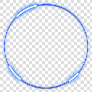  neon  round  blue  freetoedit  circle  frame  border   Blue Circle Png Transparent  Png Download