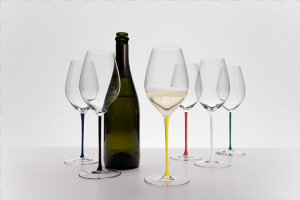 Riedel Glas Bunter Stil  HD Png Download