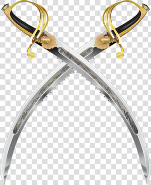 Swiss Ceremonial Swords Png Image   Dual Pirate Swords  Transparent Png