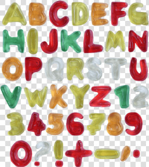 Sweet Haribo Font Alphabet   Gummy Alphabet  HD Png Download