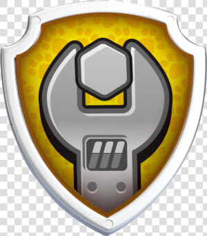 Rubble Paw Patrol Shield Png  Transparent Png