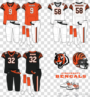 N Fl Concepts   Cincinnati Bengals Jersey Concept  HD Png Download