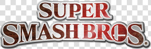 Logopedia   Super Smash Bros Word  HD Png Download