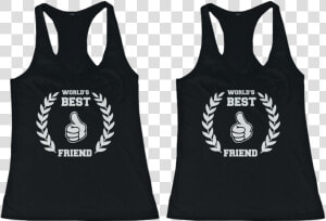 Two Thumbs Tank   Best Friend Tank Tops  HD Png Download