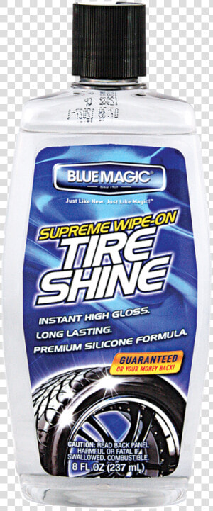 Supreme Tire Shine  8 Oz Wipe On   Tread  HD Png Download