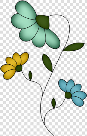 Drawing Cartoon Clip Art   Flower Cartoon Drawing Png  Transparent Png