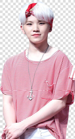  woozi  seventeen  kpop  cute  red  white  stripes   Cute Woozi Seventeen  HD Png Download