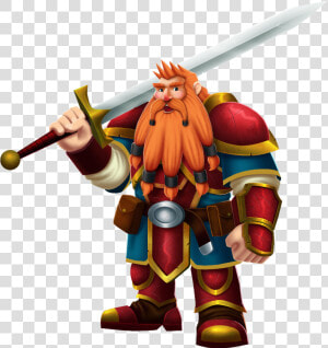 Dwarf With Longsword  HD Png Download