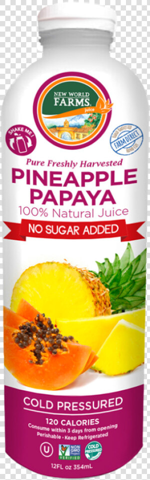 Pineapple Papaya Juice   Juicebox  HD Png Download