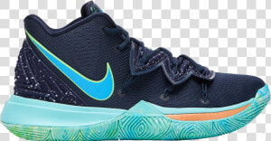 Nike Kyrie 5 Blue Green   Nike Kyrie 5 Ufo  HD Png Download