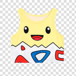 Crop Top Togepi   Png Download   Sleeveless Shirt  Transparent Png