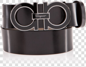 Salvatore Ferragamo Belt Black Buckle  HD Png Download