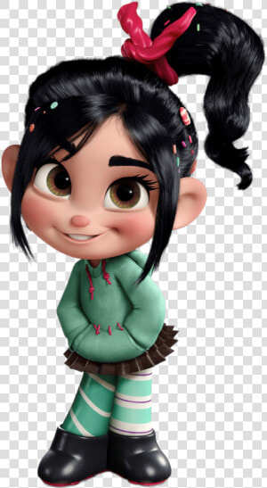 Vanellope Von Schweetz Hands In Pockets   Vanellope Von Schweetz   Disney  39 s Wreck it Ralph Movie  HD Png Download