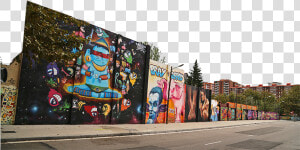 Transparent Graffiti Wall Png   Legal Walls Street Art  Png Download