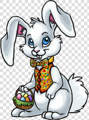 Easter Bunny Images For Easter Rabbit Vector Holidays   Cartoon Easter Bunny Drawing  HD Png Download