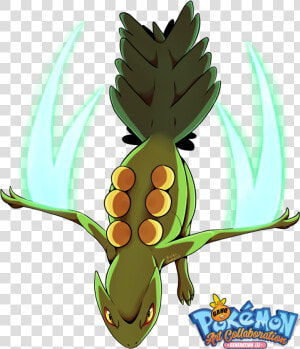  254 Sceptile Used Leaf Blade And Dragon Claw In Our   Sceptile Using Leaf Blade  HD Png Download