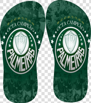 Br  Chinelos Palmeiras   Chinelos Personalizados Do Palmeiras  HD Png Download