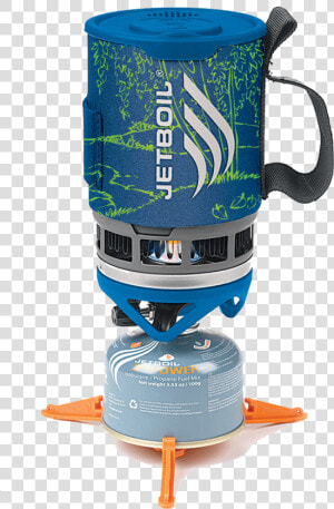 Jetboil Zip Cooking System   Jetboil Zip Blue Stream  HD Png Download