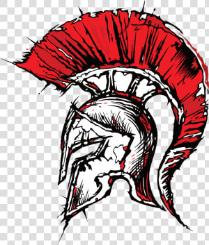 Cool Spartan Helmet   Png Download   Red Spartan Helmet Logo  Transparent Png