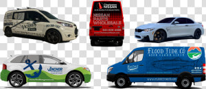 Slider Vehicle Wraps Vehicle Wraps   Compact Van  HD Png Download