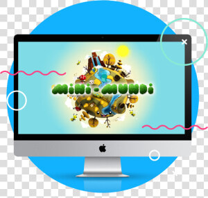 Computadora   Mini Mundi  HD Png Download