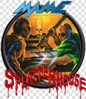 Splatterhouse Turbografx Cover  HD Png Download