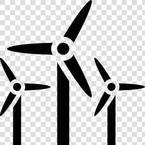 Wind Turbine Icon Png   Wind Power Plant Icon  Transparent Png