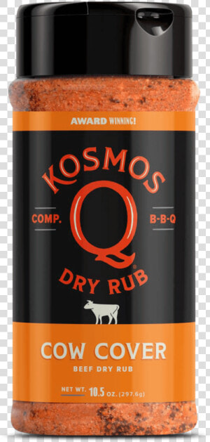 Cow Cover Rub Front View Kosmos Q   Spice Rub  HD Png Download