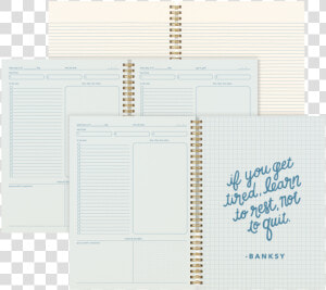 Three Spreads Of Blue And Cream Pages In A Spiral Bound  HD Png Download