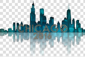 Skyline Chicago Png   Chicago Skyline Silhouette  Transparent Png