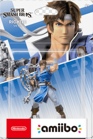 Super Smash Bros Ultimate Richter Amiibo  HD Png Download