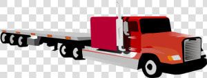 Truck 43056 960   Flatbed Truck Clip Art  HD Png Download