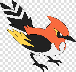 Pokemon Fletchinder Png  Transparent Png