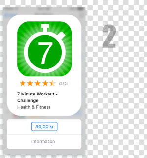 The Force Touch For A Quick Overview Of The App   7 Minute Workout App  HD Png Download