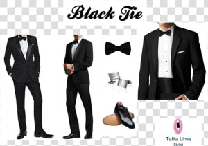 Clip Art Esporte Fino Traje   Masculino Traje Black Tie  HD Png Download