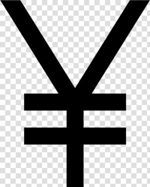 Y With Two Lines Through   Png Download   Yen Currency Sign  Transparent Png