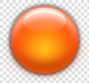 Orange sphere circle   Free Transparent Sphere Icons  HD Png Download