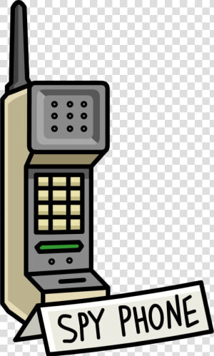 Old Spy Phone   Motorola Dynatac 8000x Clipart  HD Png Download