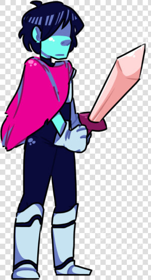 Kris Dreemurr  deltarune    Cartoon  HD Png Download