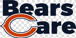 Bears Care Stacked Rgb   Chicago Bears  HD Png Download