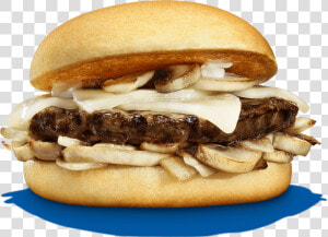 Whiskey Onions  amp  Mushroom Burger   Cheeseburger  HD Png Download