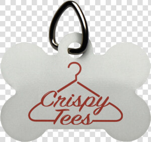 Red Logo Png Un5771 Dog Bone Pet Tag   Keychain  Transparent Png